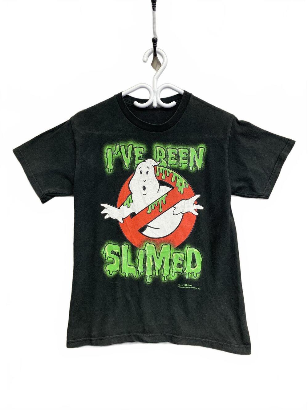 Ghostbusters 'I've Been Slimed' Graphic T-Shirt Glow In The Dark 2009 No Tag S